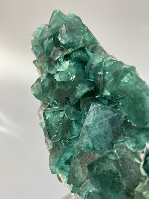 Large green Flourite Cluster