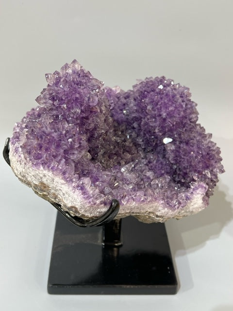 Amethyst Geode with Custom Stand