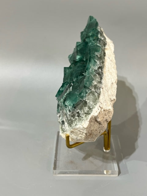 Large green Flourite Cluster