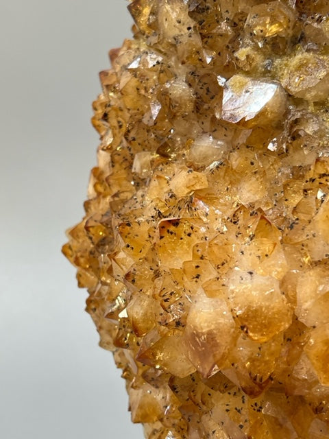 Citrine Geode Cluster on Stand