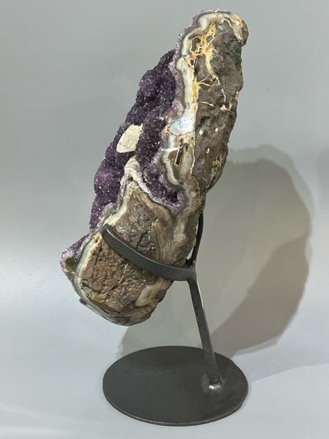 Amethyst Geode with Stand