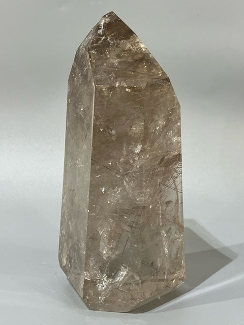 Polished Rutilated Quartz Point