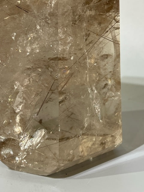 Polished Rutilated Quartz Point