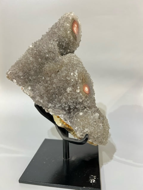 Unique Amethyst Geode with Stand