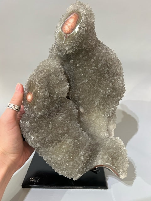 Unique Amethyst Geode with Stand