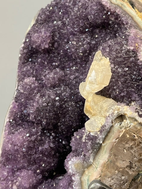 Amethyst Geode with Stand