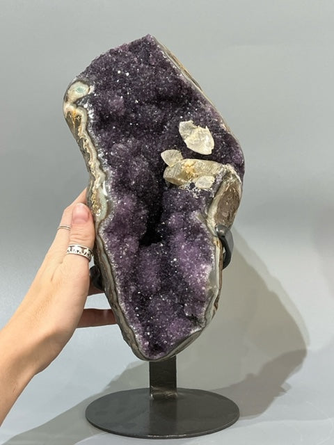 Amethyst Geode with Stand