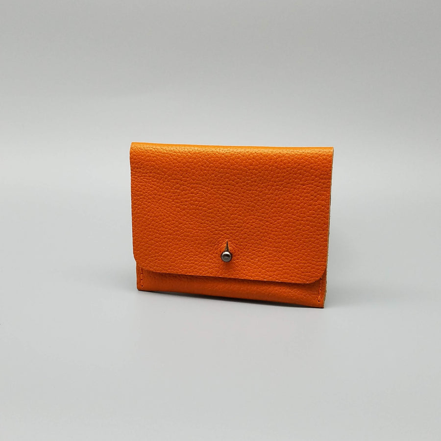 ORANGE LEATHER WALLET