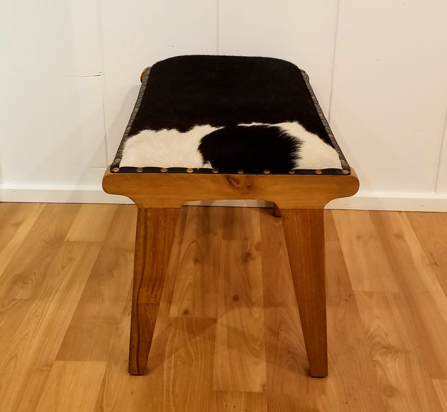 COWHIDE STOOL