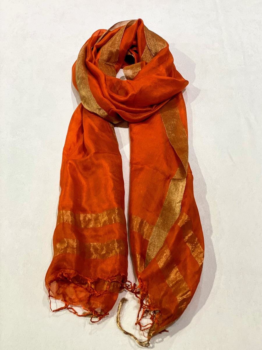 PURE SILK SCARF