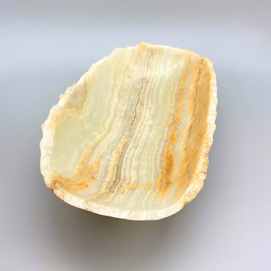 OVAL NATURAL ONYX BOWL