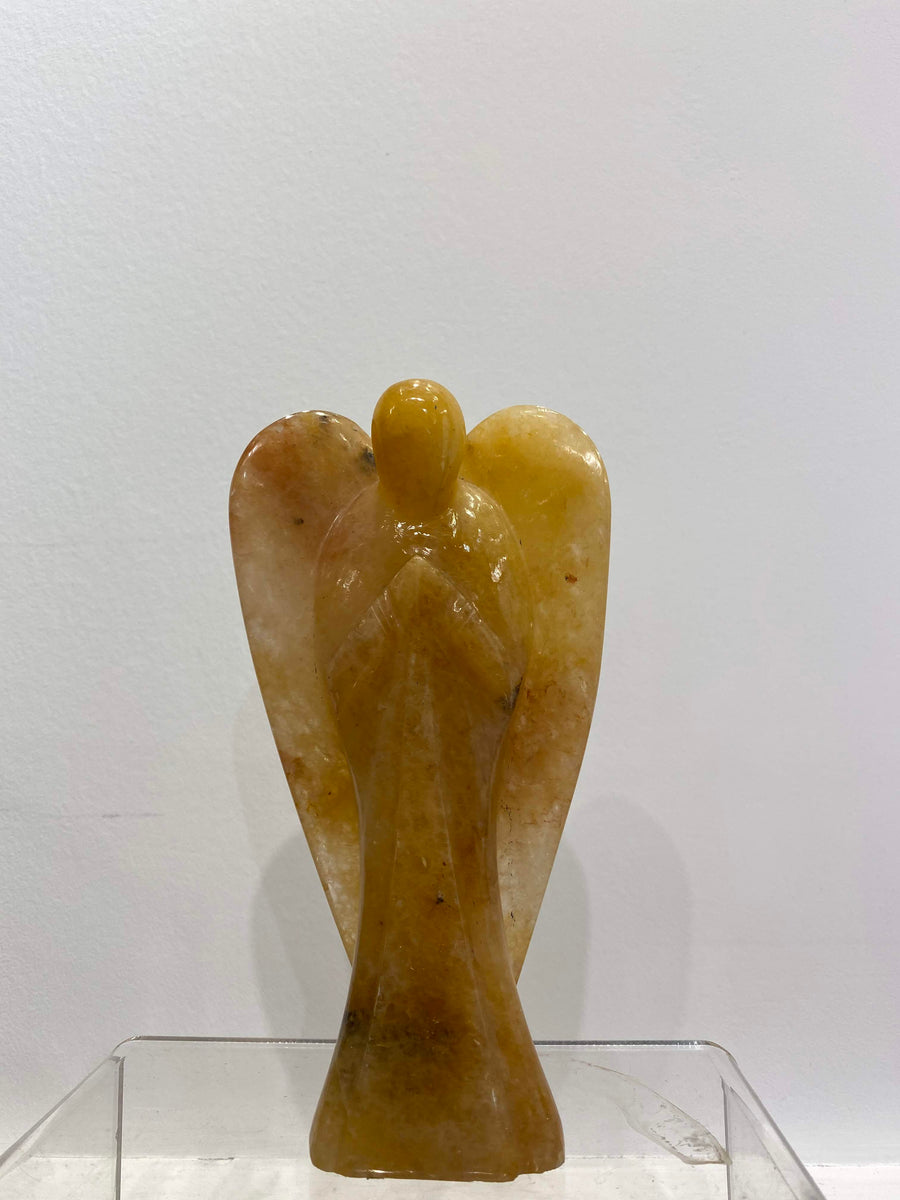 CALCITE CARVED ANGEL