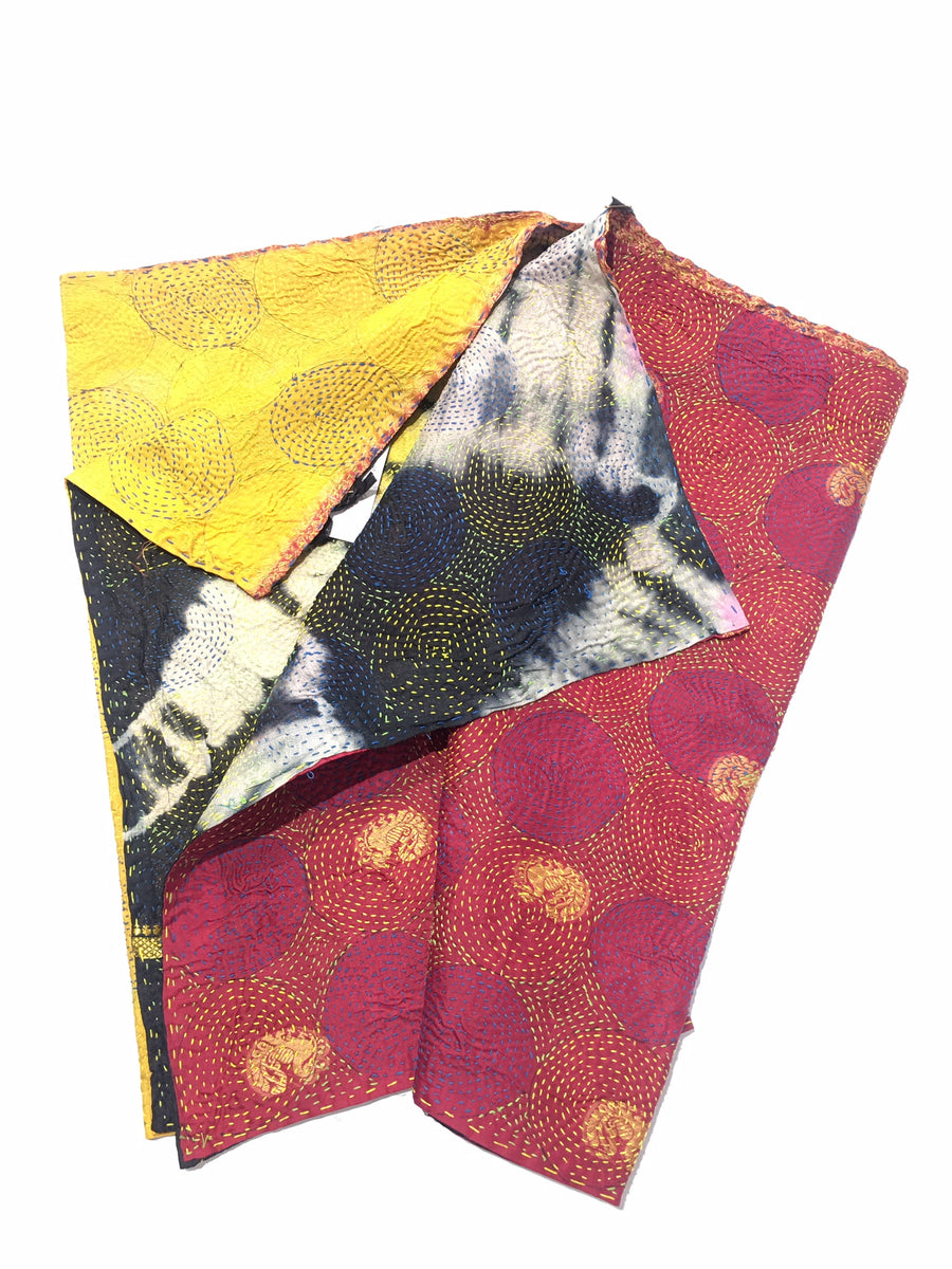 SILK KANTHA SCARF